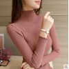 8021 high-necked bottom slim sweater