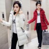 6656 winter slim look hooded down jacket