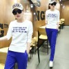 202 Korean fashion letter print tracksuit