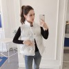 979-0 short thick down jacket vest