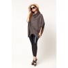 9862 hem triangle thick long woolen coat