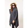 9861 oversized thick cloak woolen jacket