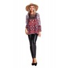 9837 autumn new loose holiday wind shirt