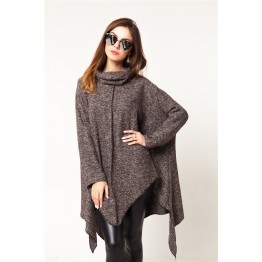 9861 oversized thick cloak woolen jacket