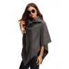 9815B plush coat cloak jacket