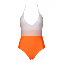 G0003 Solid Color One Piece Swimsuit Lady Sexy Bikini