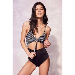 G0004 sexy ladies stripe one-piece factory outlet swimsuit