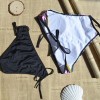 8911 split printing bikini swimsuit 