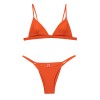 G0030 bikini solid color sexy swimsuit