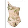 G0006 one shoulder one piece printing swimsuit bikini