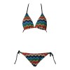 G0028 line with lace split swimsuit bikini