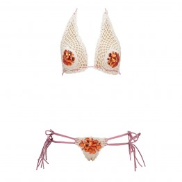 G0027 wool lace swimsuit bikinis