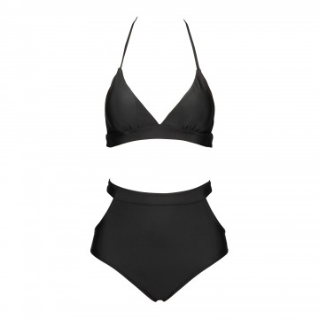 G0029 solid color swimsuit split bikini
