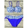 G0012 printed lace swimsuit bikinis